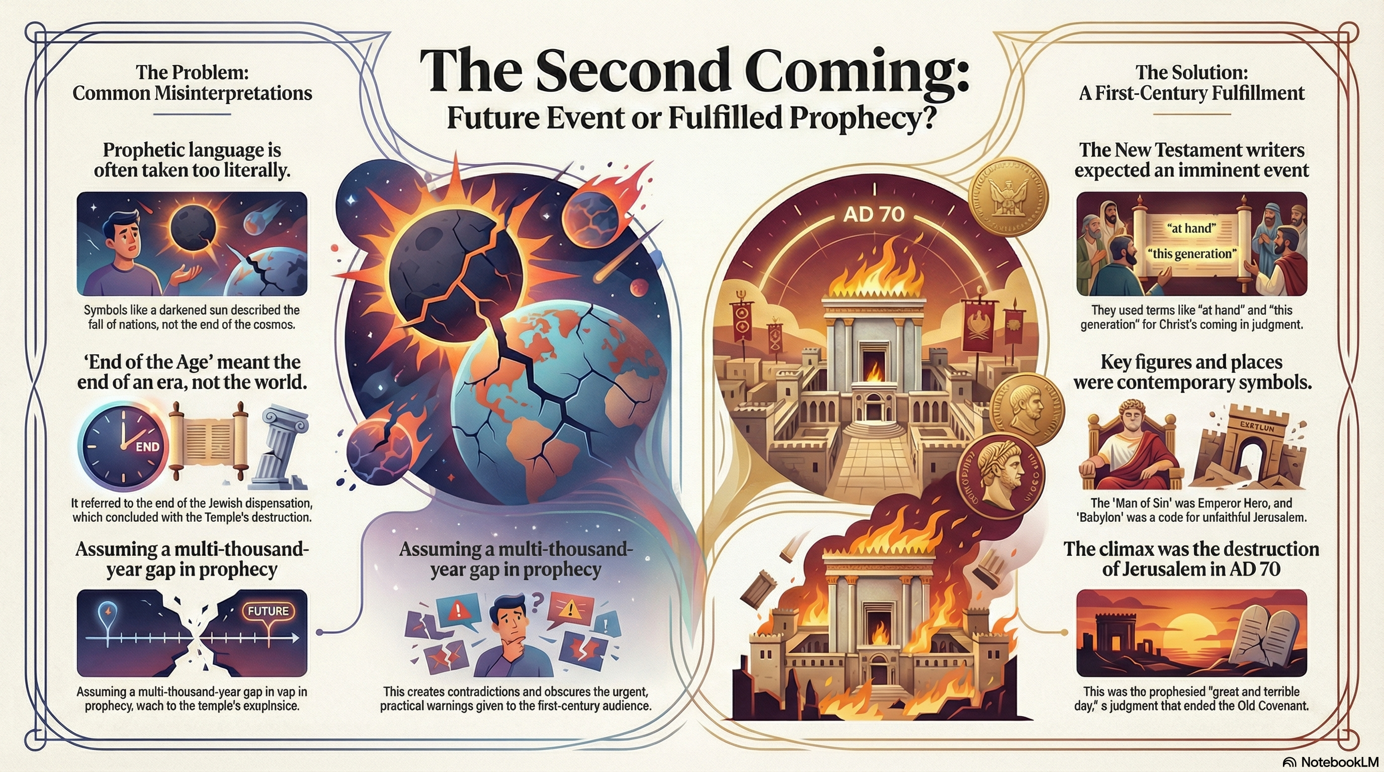 The Second Coming explained through first-century prophetic fulfilment